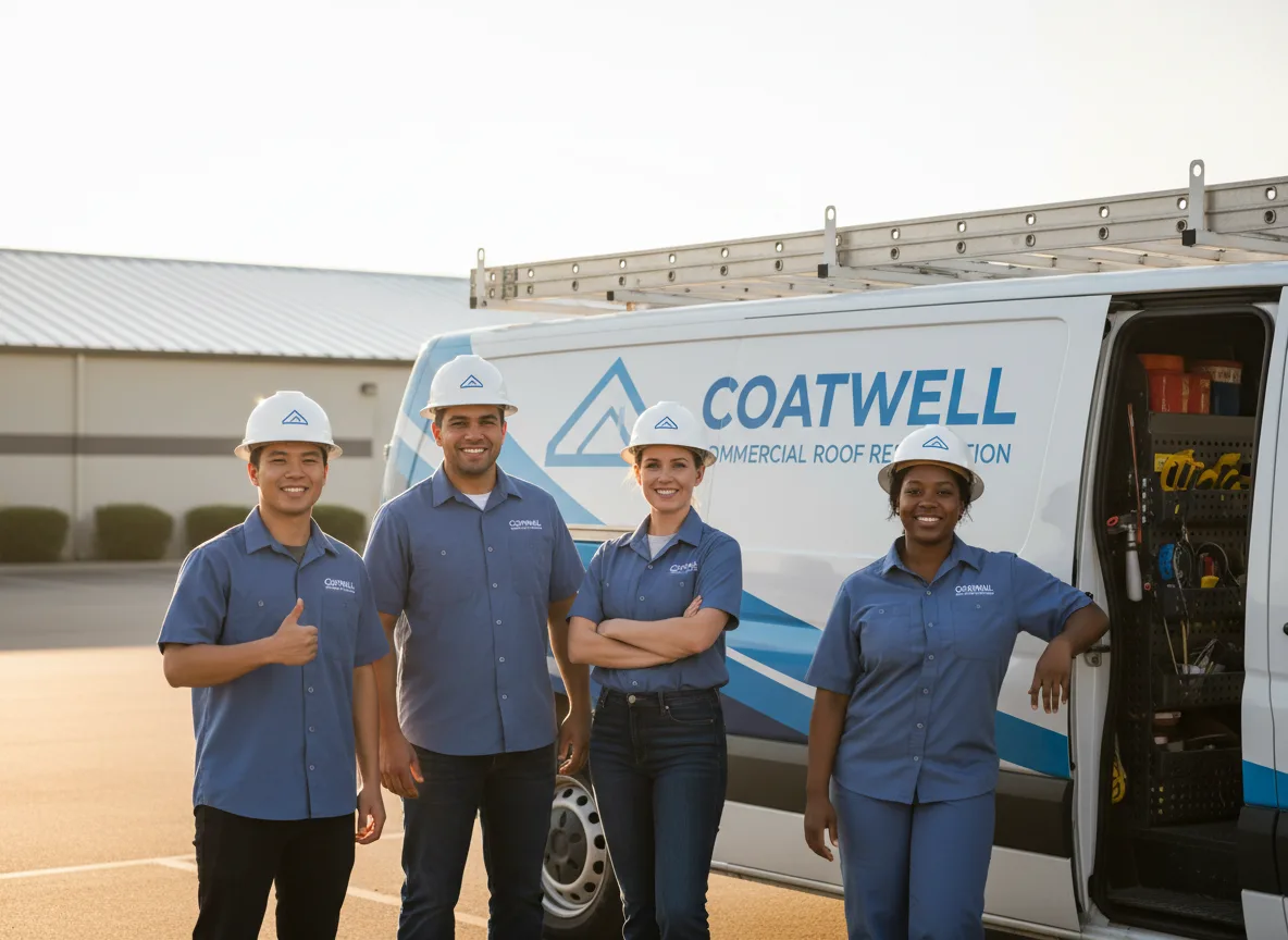 Commercial roof coating company in Proctorville, NC